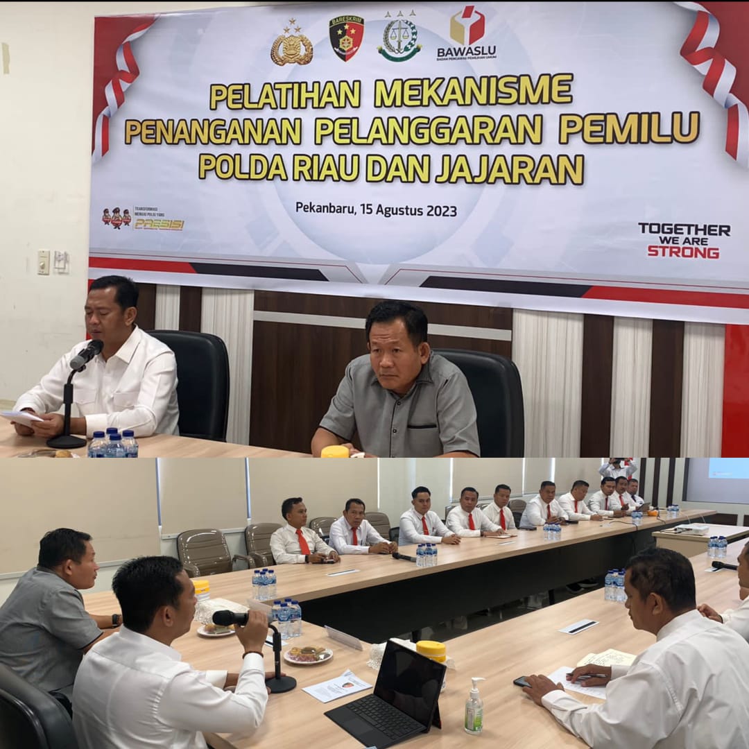 Giat Pelatihan Mekanisme Pananganan Pelanggaran Pemilu
